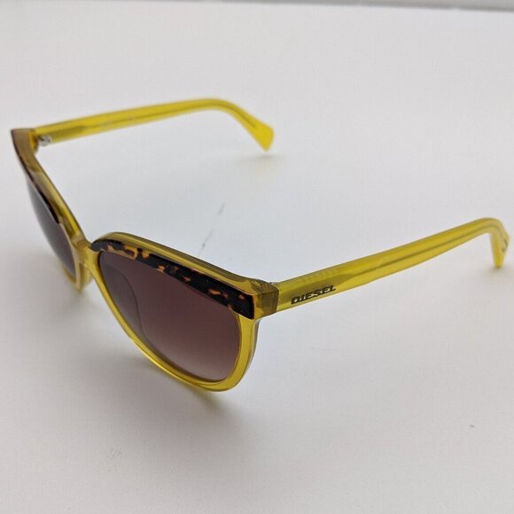 ?️Italy design! Diesel DL0081 Semi Cat Eye Sunglasses col.56F 59/16-140 /JLE204‌